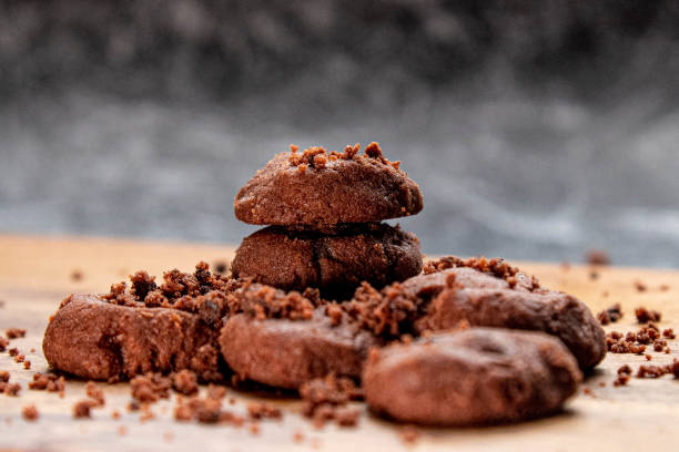 istock Delicious homemade chocolate cookies 1304858989