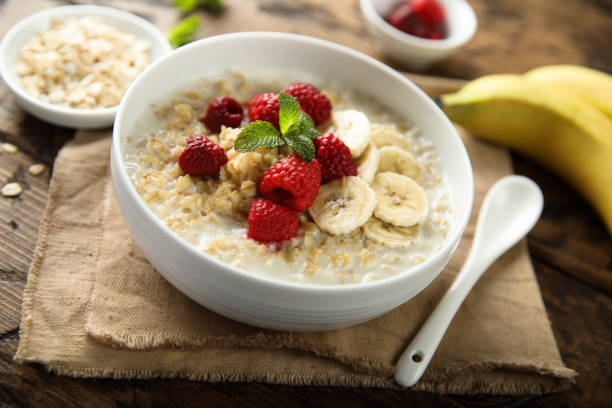 istock Oatmeal porridge 1304862006