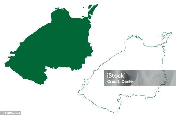 Buxar District Map Vector Illustration Scribble Sketch Buxar Map Stock