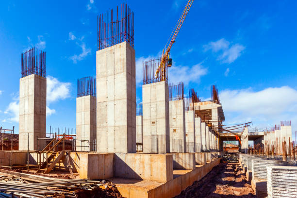 istock Large construction, bridges, buildings, industry 1304869963