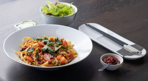 istock Bami Goreng, fried noodles 1304876396