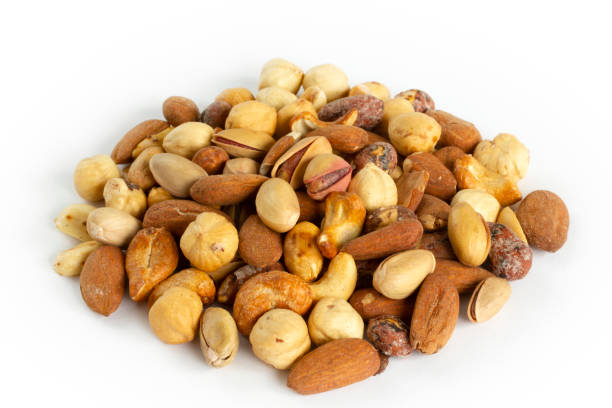 istock Mixed nuts. Edible, raw, organic and vegan. 1304879169