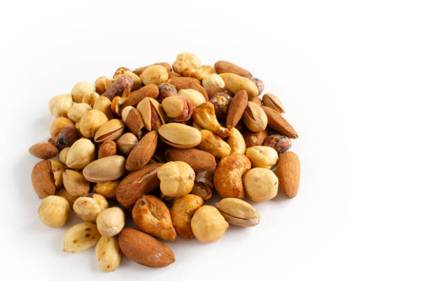 istock Mixed nuts. Edible, raw, organic and vegan. 1304879207