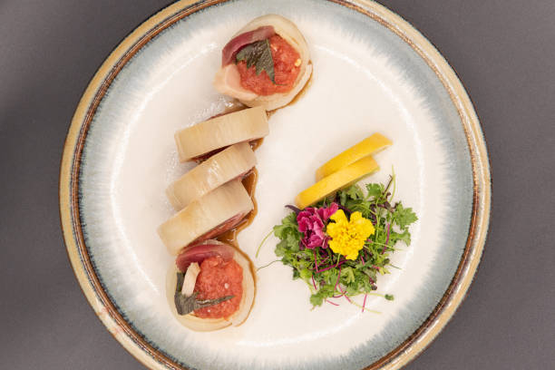 istock Sushi cuisine for a particular pallette 1304882060
