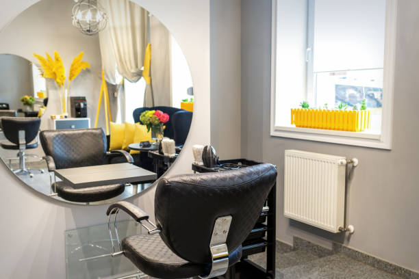 istock Interior of a beauty salon 1304882423