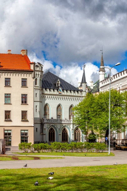 istock The Livu Square in Riga Old Town, Latvia 1304888736