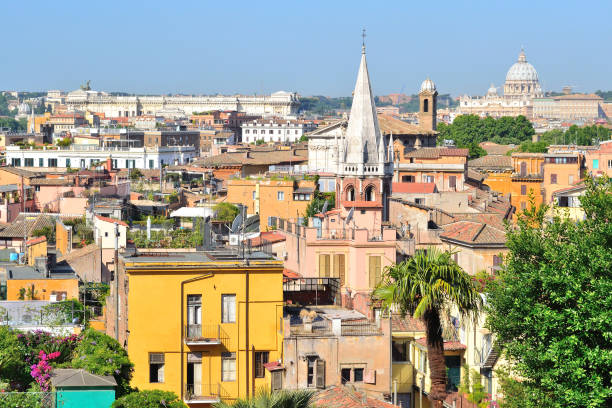 istock View of Rome from above 1304892047