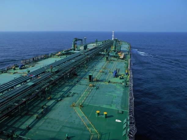 istock View from the bridge wings of a ship 1304900915