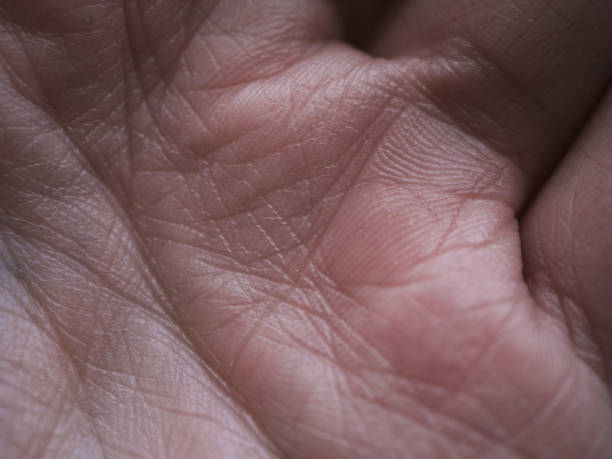 Gesture of Determination: Man extending his hand forward