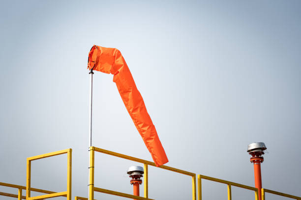 A full windsock