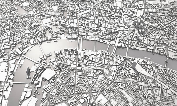3d map of London