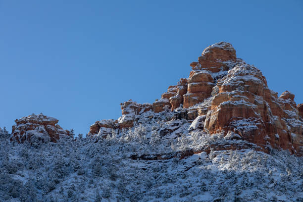 istock Snow Covered Sedona Arizona Landscape 1304909378