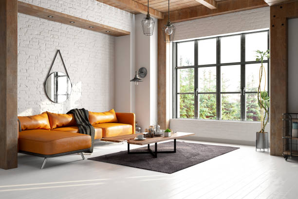 istock Cozy Living Room Design 1304912638