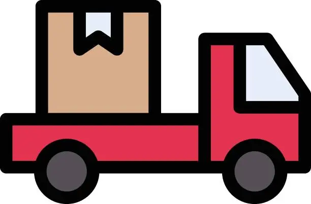 Vector illustration of delivery