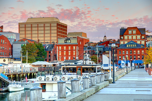 Portland is the largest city in the state of Maine located on a penninsula extended into the scenic Casco Bay. Portland is known for its maritime services, boutique shops,cobblestone streets, fishing piers, vibrant art district and fine dining.