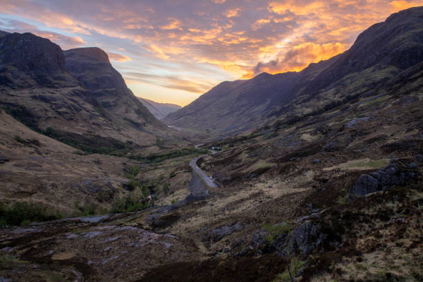 istock Glencoe Valley in Scottish Highlands 1304919559