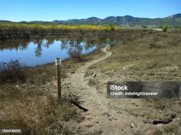 Bear Creek Lake Park Floods Buildings Trees And Trails Lakewood Colorado Stock Photo - Download Image Now