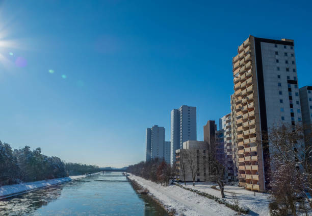 istock Main-Danube-Channel Erlangen Bavaria in Winter 1304942270