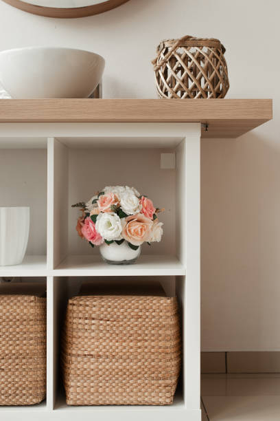 istock interior details, beautiful table top and flowers 1304943465