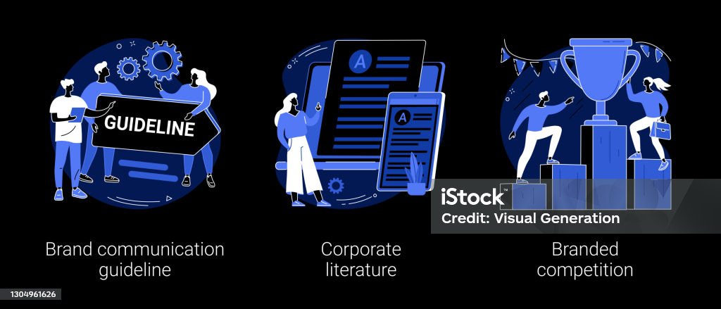 Inconsistent Visual Identity Vector Visual Identity Abstract Concept Vector Illustrations Stock ...