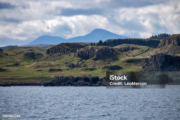 Landscape In Oban Photographed In Scotland In Europe Picture Made In 2019 Stock Photo - Download Image Now