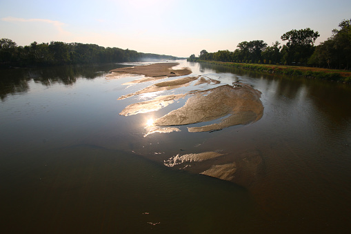 Just some space occupied by the Flint River and shot in Thomaston, Georgia at Sprewell Bluff State Park