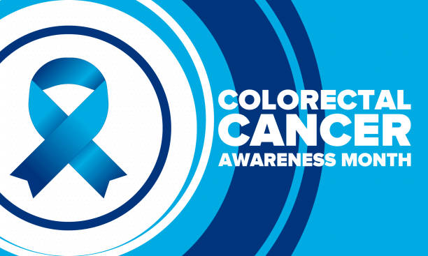 Colorectal Cancer Awareness Month. Celebrate annual in March. Control and protection. Prevention campaign. Medical health care concept. Poster with blue ribbon. Banner, background. Vector illustration Colorectal Cancer Awareness Month. Celebrate annual in March. Control and protection. Prevention campaign. Medical health care concept. Poster with blue ribbon. Banner, background. Vector illustration colon cancer screening stock illustrations