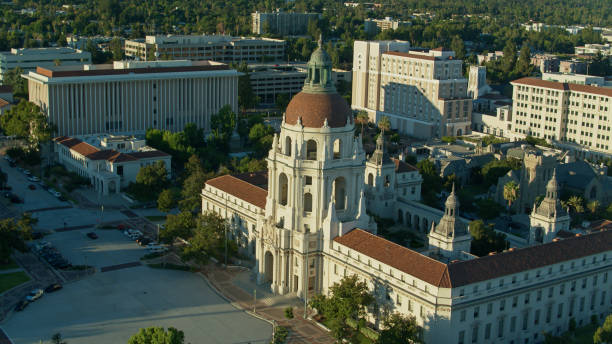 istock Pasadena City Hall - Aerial 1304979948