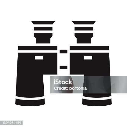 istock Real Estate Search Glyph Icon 1304984459
