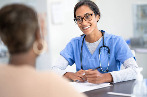 istock Helpful and Friendly Nurse Stock Photo 1304998870