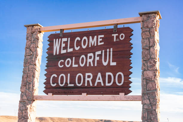 istock Welcome to colorful Colorado sign 1305000693