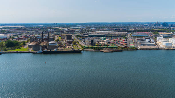 istock Industrial zone in New Jersey. 1305014888