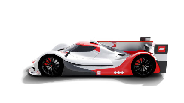 istock supercar, lemans prototype, photorealistic render, isolated on white 1305017071