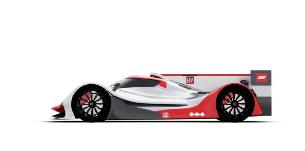istock supercar, lemans prototype, photorealistic render, isolated on white 1305017073