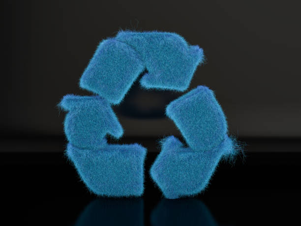 istock Fur recycle symbol 1305029714