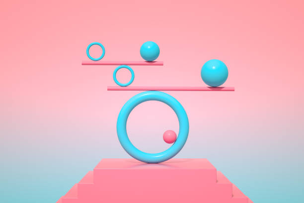 istock Minimal Balance Concept on Staircase, Teamwork 1305033350