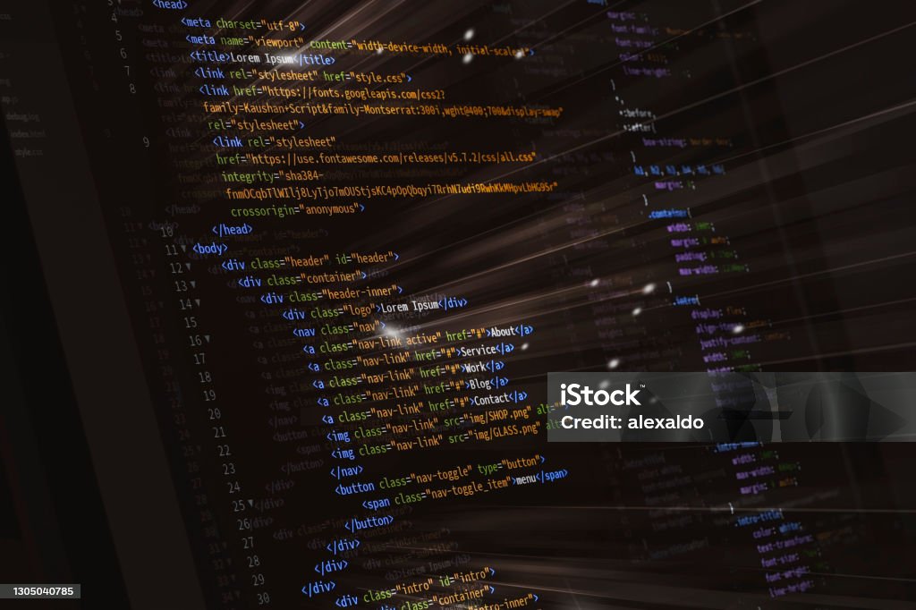 Html Web Computer Technology Stock Illustration - Download Image Now ...