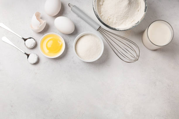 istock Ingredients for making pancakes for Shrovetide 1305041760