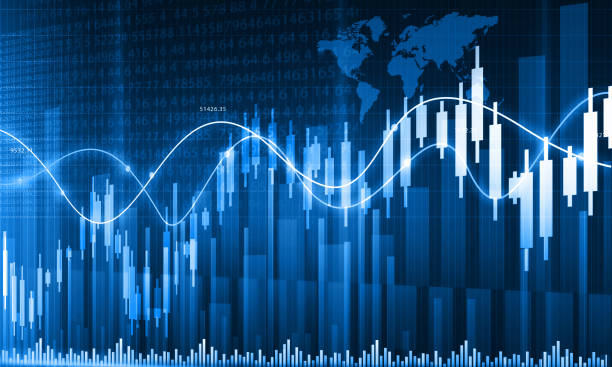 istock Stock market investment trading graph chart 1305041884