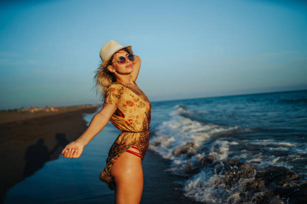 istock Enjoying the sound of waves 1305046736
