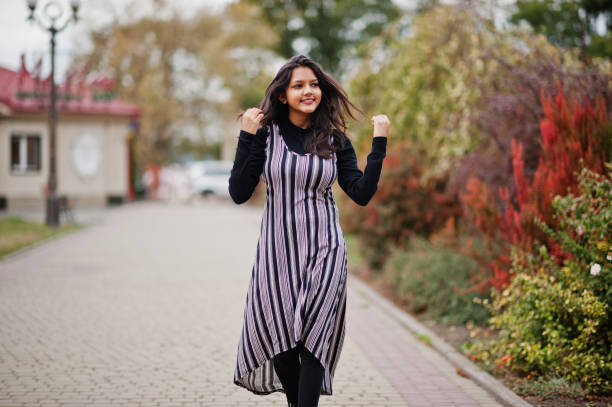 istock Portrait of young beautiful indian 1305054896