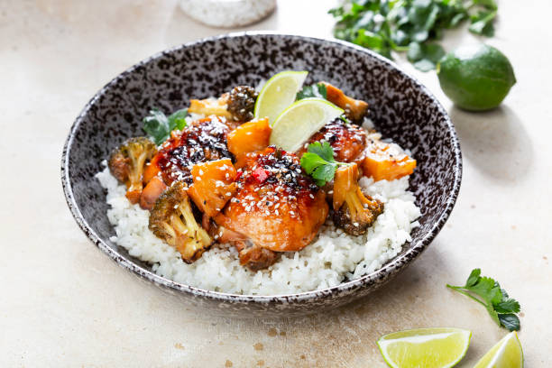 istock teriyaki chicken and broccoli stir fry with rice 1305056622