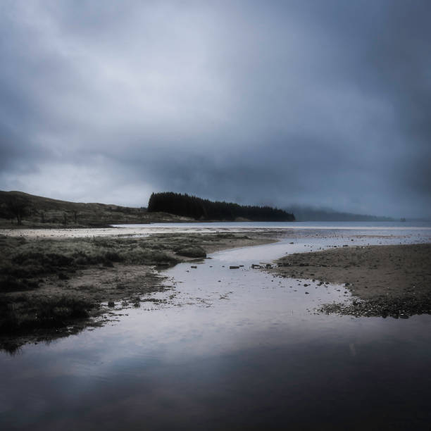 istock Moody sky over Loch Tulla in Scottish Highlands 1305063714