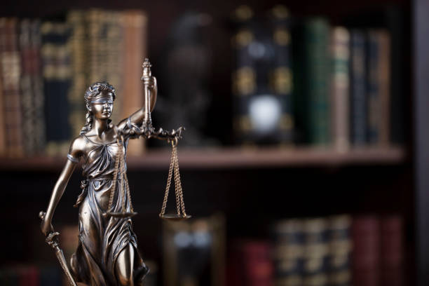 istock Law concept. Lawyer office. 1305072473