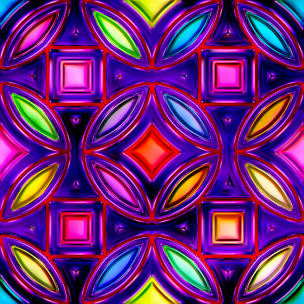 istock Seamless texture of abstract bright shiny colorful 1305076160
