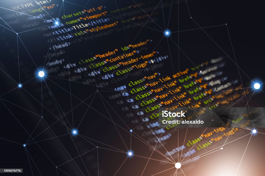 Html Frontend Developing For Website Stock Illustration - Download ...