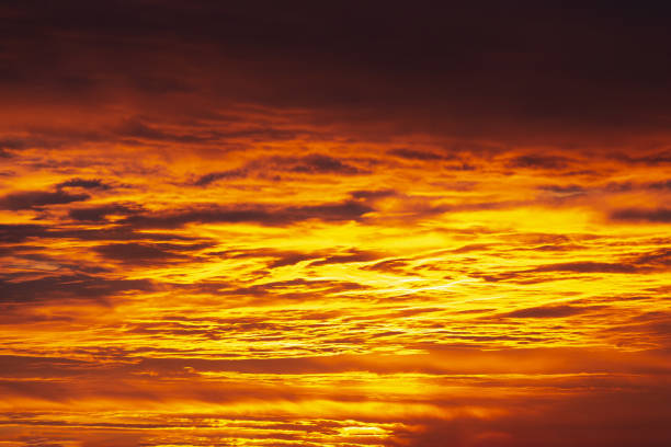 istock The sky is in bright colors. Dramatic background 1305079128