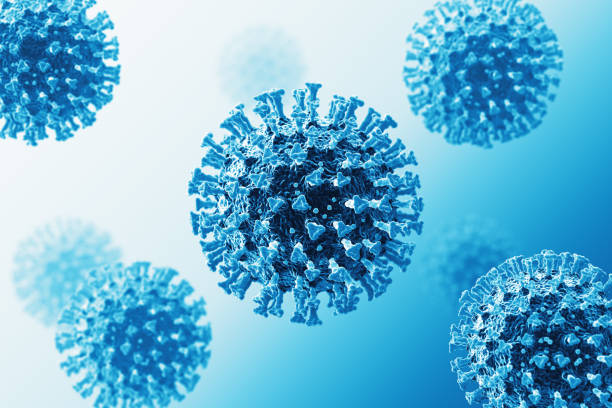 istock COVID-19 Cells New Strain Blue 1305082805