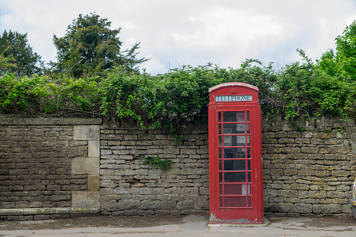 London red telephone box