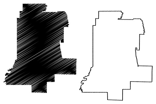 ニューヨーク州リビングストン郡マップベクトルイラスト落書きスケッチリビングストンマップ いたずら書きのベクターアート素材や画像を多数ご用意